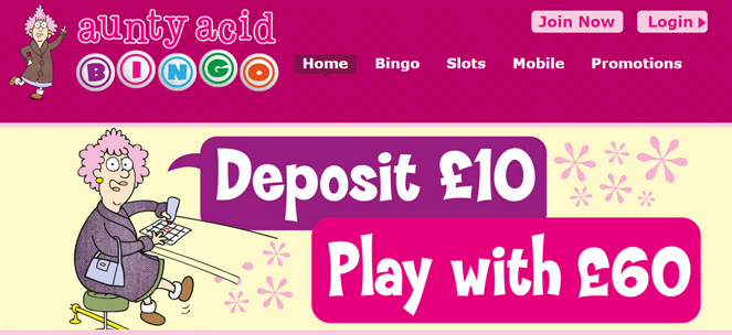 Aunty Acid Bingo